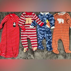 Baby Boy Fleece Pajama Bundle